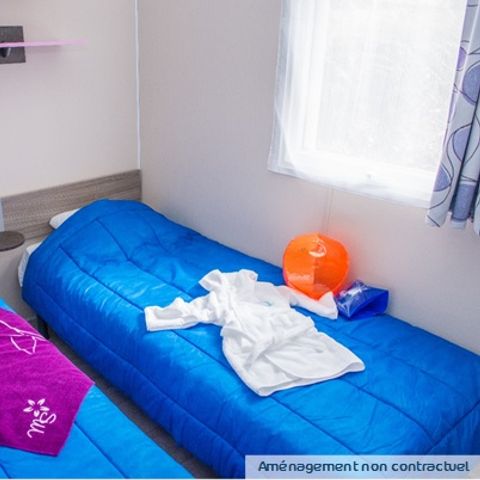 Mobilheim 6 personen - 6 Plätze 3 Schlafzimmer (TV Geschirrspülmaschine KLIMA)