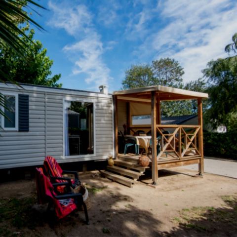 Mobilheim 6 personen - 6 Plätze 3 Schlafzimmer (TV Geschirrspülmaschine KLIMA)