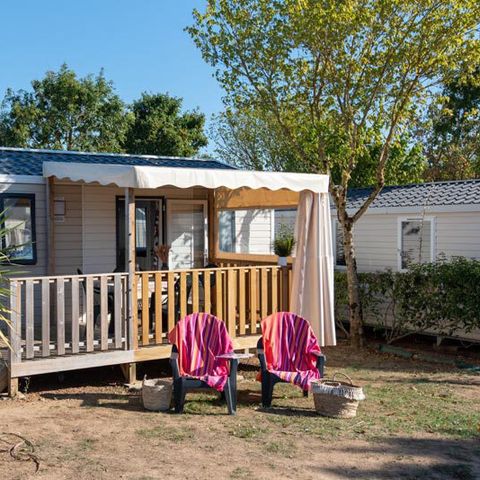 Mobilheim 6 personen - 6 Plätze 3 Schlafzimmer (TV Geschirrspülmaschine KLIMA)