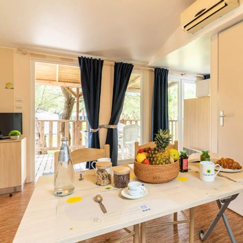 Mobilheim 5 Personen - Mobil Home Confort 3 Zimmer 5 Personen (4 Erwachsene + 1 Kind - 10 Jahre) Klimatisiert