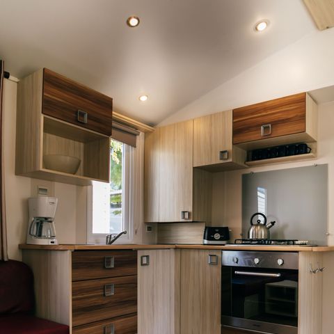 Mobilheim 6 Personen - Saphir, 2 Schlafzimmer