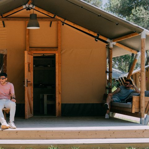 Safarizelt 5 Personen - Glamping Safari