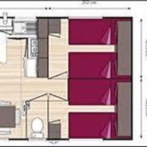 Mobilheim 8 Personen - O'hara 834