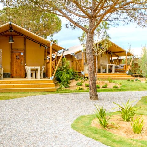 Safarizelt 4 Personen - Glamping Mar 4 pers