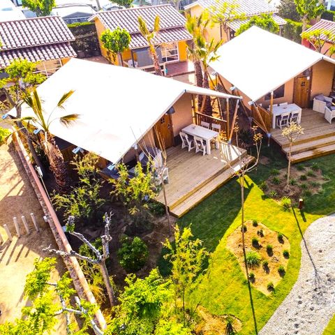 Safarizelt 4 Personen - Glamping Mar 4 pers