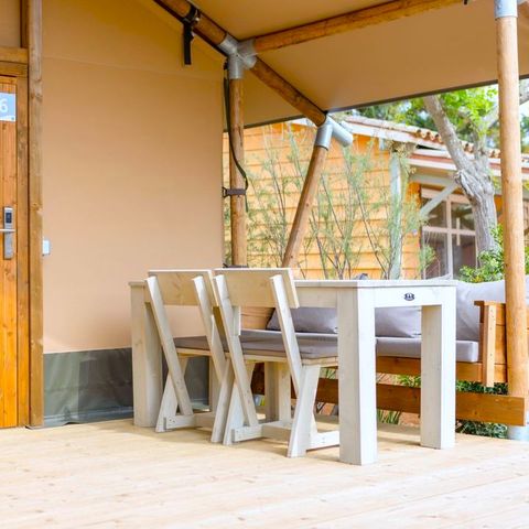 Safarizelt 4 Personen - Glamping Mar 4 pers