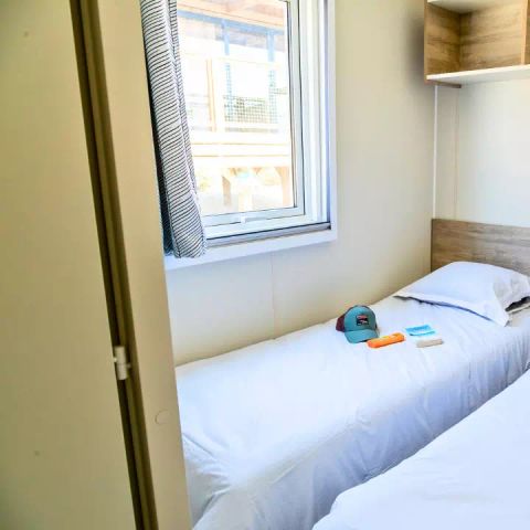 Mobilheim 6 Personen - Mobil Home Premium Large 4 Zimmer 6 Personen Klimatisiert + TV