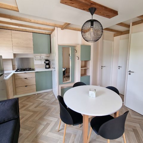 Chalet 4 personen - Chalet Mimosa mit 2 Schlafzimmern und Klimaanlage