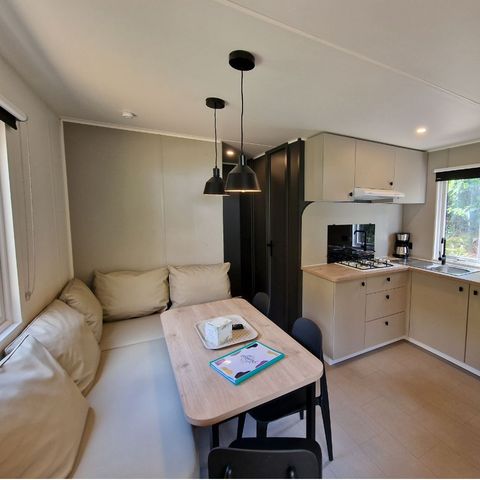 Mobilheim 6 personen - Estérel, 3 Schlafzimmer, mit Klimaanlage
