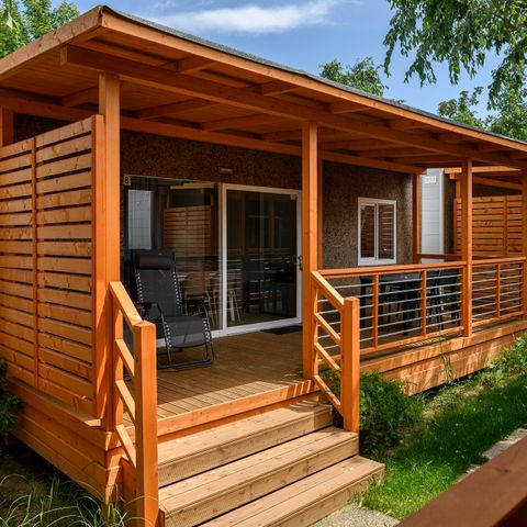 Mobilheim 4 personen - „Ecolux“ 31 m²