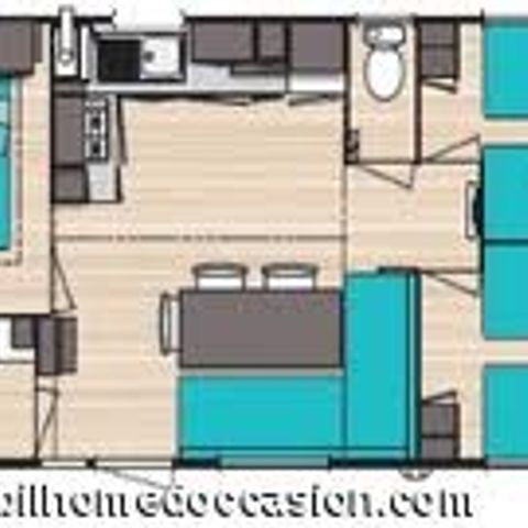 Mobilheim 6 Personen - O'HARA O'PHEA 834