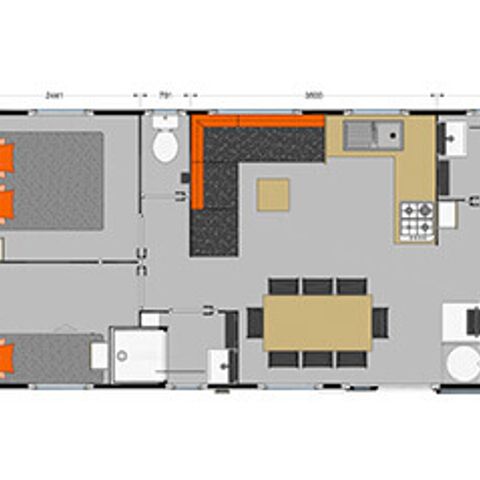 Mobilheim 8 Personen - Saint Emilion