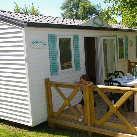 Mobilheim 6 Personen - Mobil Home Bergerac Klimatisiert