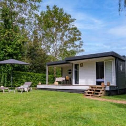 Mobilheim 4 Personen - Chalet Newton 4p 2ch 2SdB Clim Premium