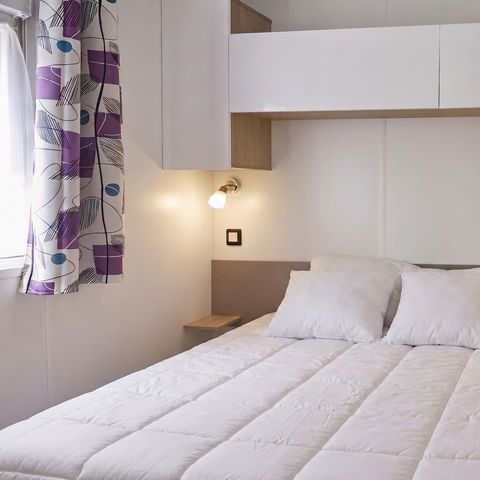 Mobilheim 6 Personen - KOMFORT - 3 Schlafzimmer - Fernseher - KLIMAANLAGE - LV