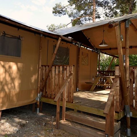 Safarizelt 5 Personen - Glamping-Zelt 2 -