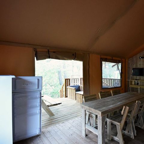 Safarizelt 5 Personen - Glamping-Zelt 2 -
