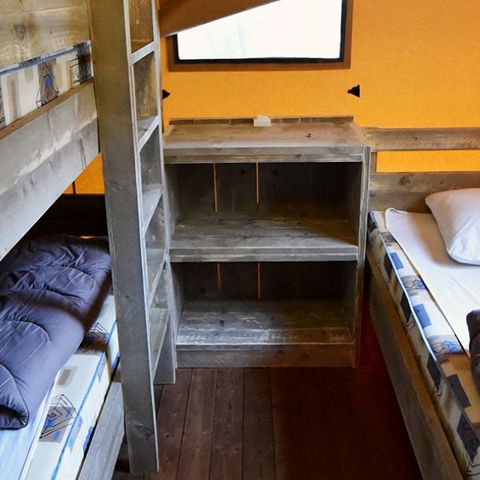 Safarizelt 5 Personen - Glamping-Zelt 2 -