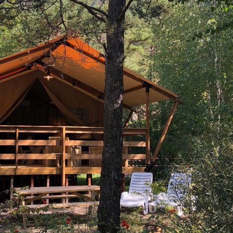 Safarizelt 6 Personen - Glamping-Zelt 3 -