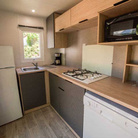 Mobilheim 4 Personen - Mobilheime Le coin des copains - Preis für 4 Personen, möglich bis zu 12