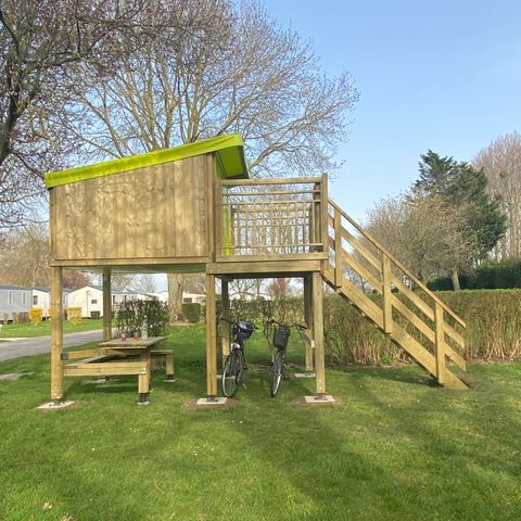AUßERGEWÖHNLICHE UNTERKUNFT 2 Personen - Camp Etoile 4m² - speziell für Wanderer / Radfahrer