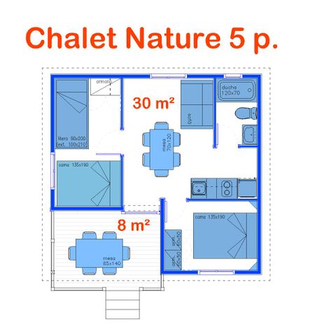 Chalet 6 Personen - Natur