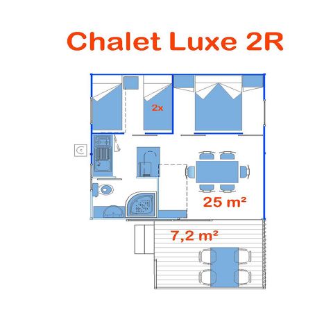 Chalet 6 Personen - Chalet Baubab