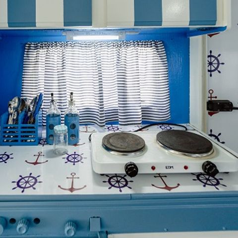 Wohnwagen 4 Personen - Azul Ancla, ohne Sanitäranlagen