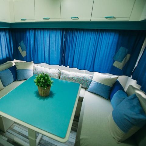 Wohnwagen 5 Personen - Azul Denim, ohne Sanitäranlagen