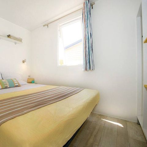 Mobilheim 4 Personen - Classic | 2 Schlafz. | 4 Pers. | Einzelne Terrasse | Klimaanlage