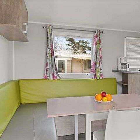 Mobilheim 6 personen - Classic | 3 Schlafz. | 6 Pers. | Einfache Terrasse