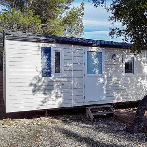 Mobilheim 6 personen - Classic | 3 Schlafz. | 6 Pers. | Einfache Terrasse