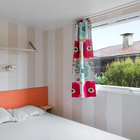 Mobilheim 6 Personen - Classic | 3 Schlafz. | 6 Pers. | Erhöhte Terrasse