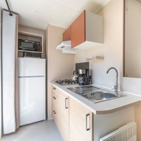 Mobilheim 6 Personen - Mobilheim | Comfort | 3 Zi. | 6 Pers. | Erhöhte Terrasse | Clim.