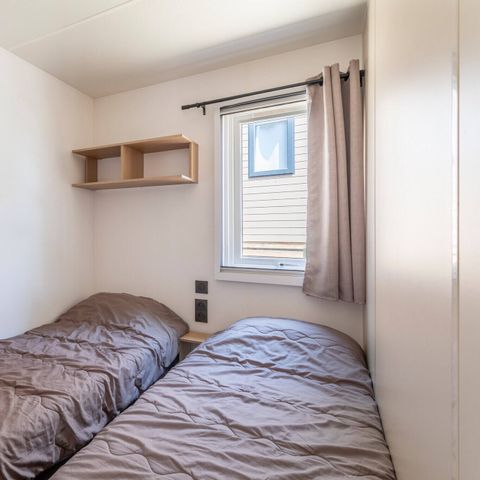 Mobilheim 6 Personen - Mobilheim | Comfort | 3 Zi. | 6 Pers. | Erhöhte Terrasse | Clim.