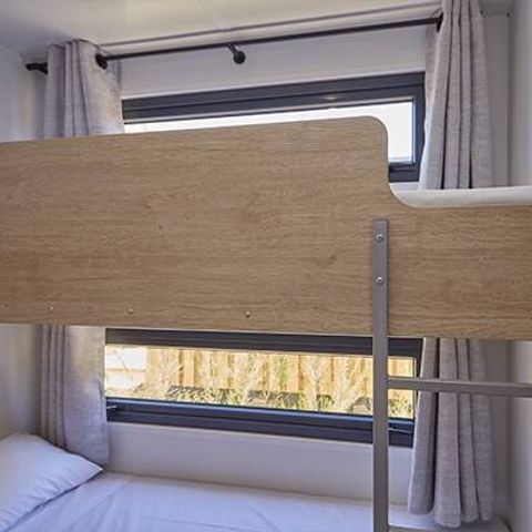 Chalet 6 personen - Comfort | 3 Schlafz. | 4/6 Pers. | Klimaanlage