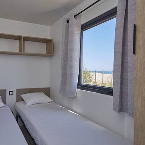 Chalet 6 Personen - Comfort | 3 Schlafz. | 4/6 Pers. | Klimaanlage