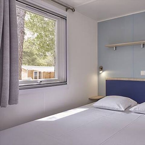 Mobilheim 4 Personen - Comfort | 2 Schlafz. | 4 Pers. | Einfache Terrasse | Klimaanlage
