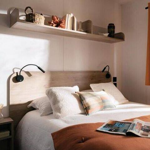 Mobilheim 6 Personen - Mobilheim | Premium | 3 Schlafz. | 6 Pers. | Terrasse Lounge | Clim.