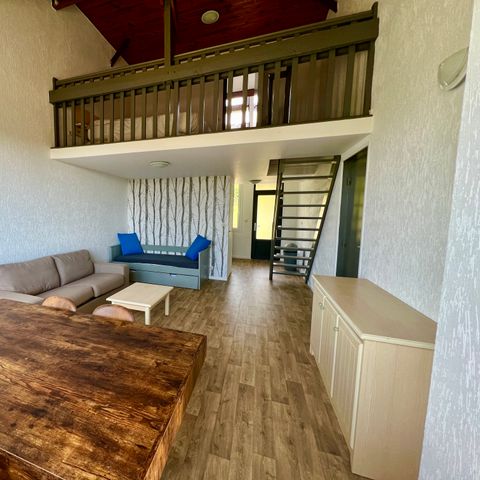 Wohnung 5 personen - Duplex - 1 Schlafzimmer im Zwischengeschoss Zedernholz
