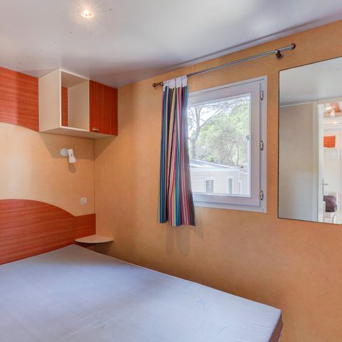 Mobilheim 6 personen - Comfort | 3 Zi. | 6 Pers. | Erhöhte Terrasse | Clim.