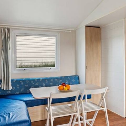 Mobilheim 6 Personen - Mobilheim | Classic | 3 Schlafz. | 6 Pers. | Erhöhte Terrasse | Klima.