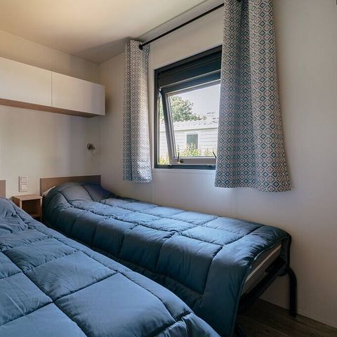 Mobilheim 6 Personen - Mobilheim | Premium | 3 Zi. | 6 Pers. | Erhöhte Terrasse | Klima.