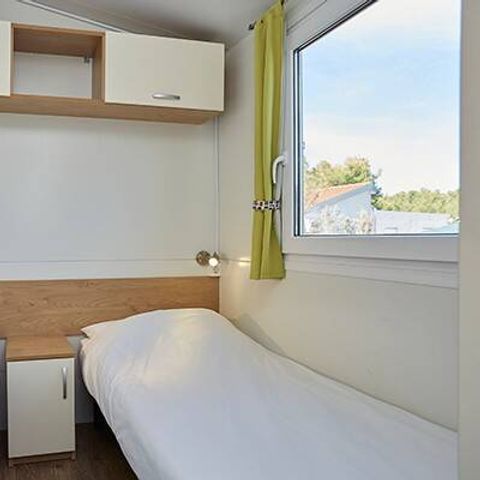Mobilheim 6 Personen - Mobilheim | Premium | 3 Zi. | 6 Pers. | Erhöhte Terrasse | 2 Bäder | Klim.