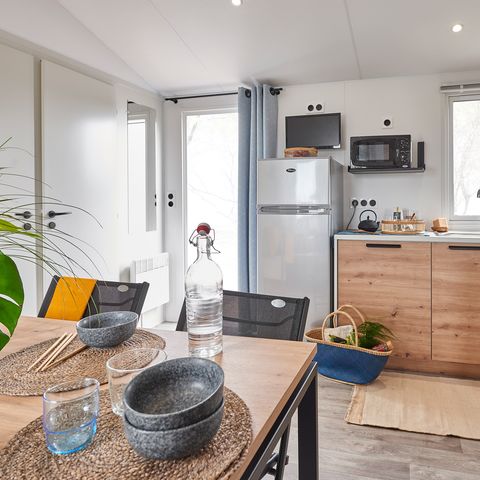 Mobilheim 6 Personen - COTTAGE - 3 Schlafzimmer - TV - KLIMA - LV