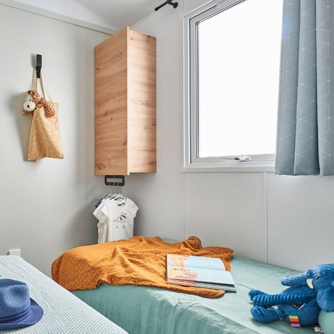 Mobilheim 6 Personen - Cottage 6 Plätze 3 Zimmer (Clim TV Geschirrspüler)