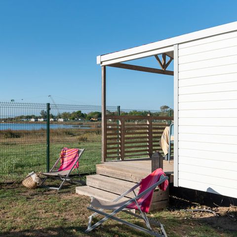 Mobilheim 4 Personen - 4p - Cottage Panorama CONFORT clim - Blick auf die Lagune