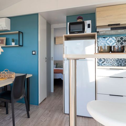 Mobilheim 4 Personen - 4p - Cottage Panorama CONFORT clim - Blick auf die Lagune