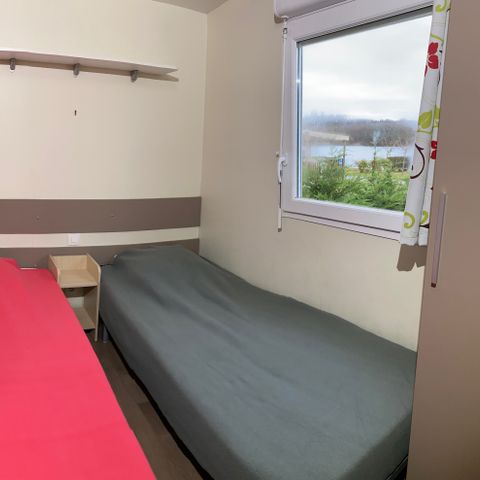 Mobilheim 6 Personen - CONFORT 36m² - 3 Schlafzimmer - überdachte Terrasse