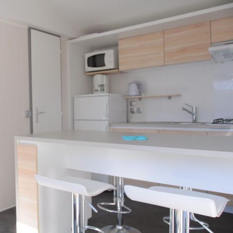Mobilheim 5 personen - PREMIUM